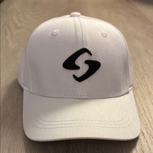 GearBox NWT White Cap with Black Logo
